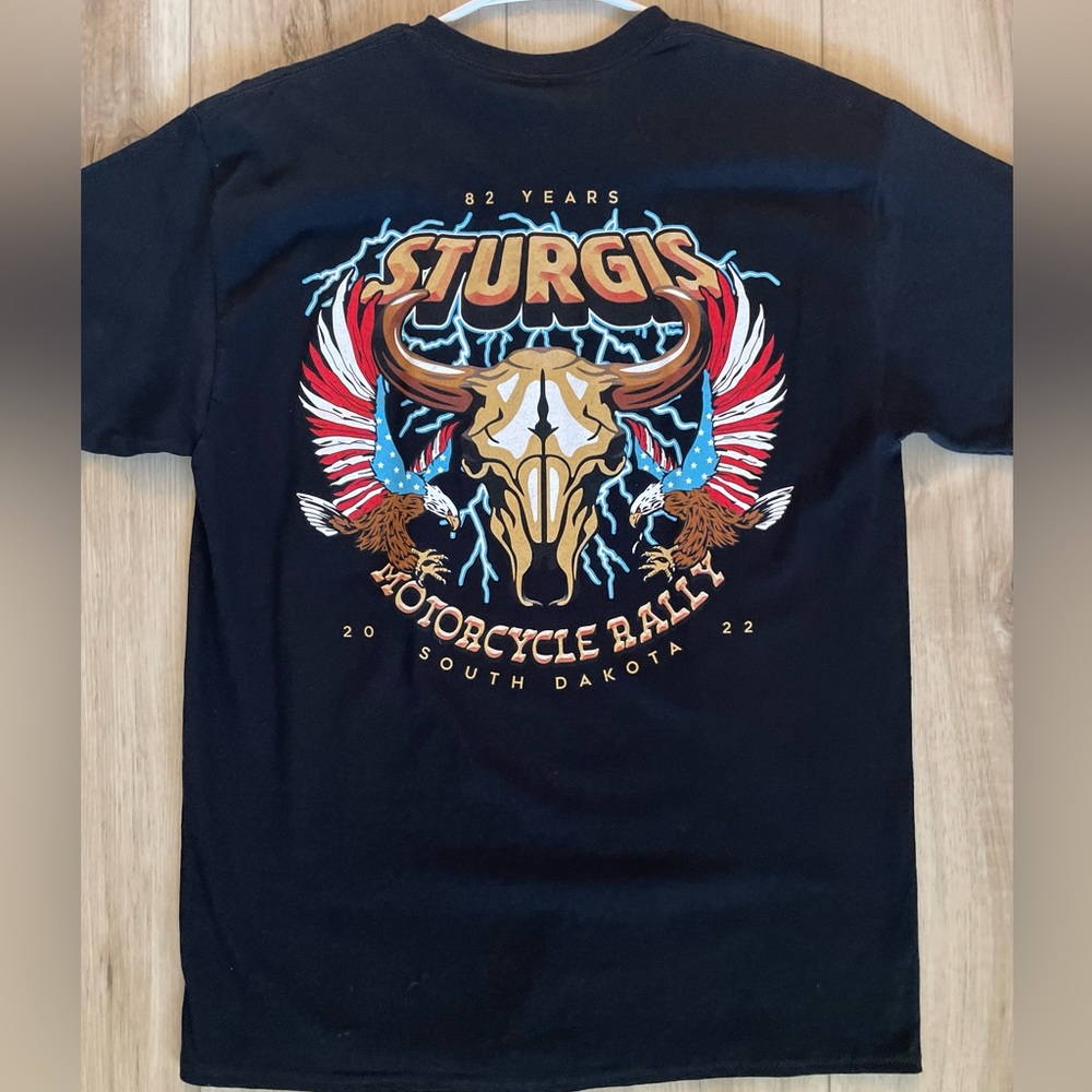 Men’s Sturgis Motorcycle T-shirt Large NWT